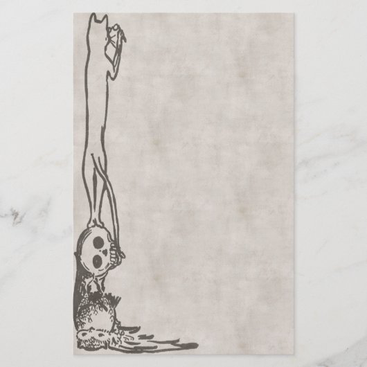 kat-, schedel- en oortvleierij briefpapier (Voorkant)