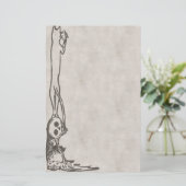 kat-, schedel- en oortvleierij briefpapier (Staand voorkant)