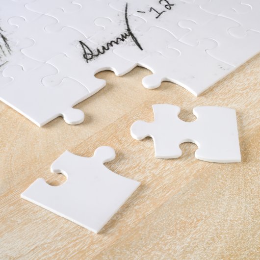 Kat Schets Puzzle Legpuzzel (Zijkant)