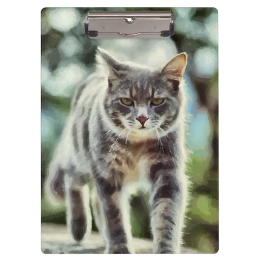 Kat schilderen klembord (Voorkant)