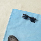 Kat schilderen van Siamese - Kute Original Cat Art Strandlaken (In situ)