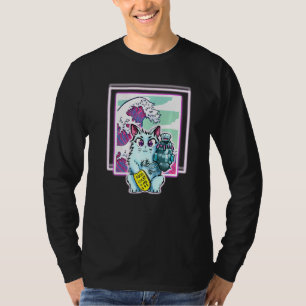 Kat Sci Fi dampgolven voor alle leeftijden T-shirt