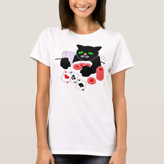 KAT SEES GROEN (shirt) T-shirt (Voorkant)