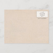 Kat Serves Breakfast in Bed Briefkaart (Achterkant)