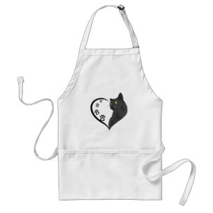 Kat Shirt Kat Shirten voor Vrouwen Meisjes Kinder Standaard Schort