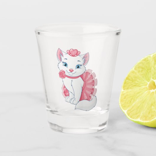 Kat Shot Glass Glas (Voorkant)