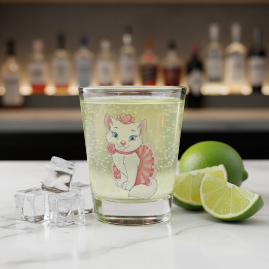 Kat Shot Glass Glas