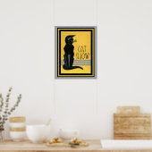 Kat-Show- Art Deco- 16 x 20 Poster (Keuken)