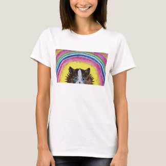  Kat Show Briefkaart Louis Wain Illustratie T-shirt