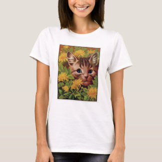  Kat Show Briefkaart Louis Wain Illustratie T-shirt