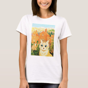  Kat Show Briefkaart Louis Wain Illustratie T-shirt
