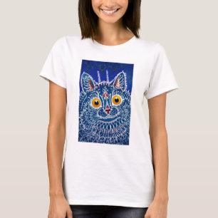 Kat Show Briefkaart Louis Wain Illustratie T-shirt