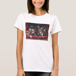 Kat Show Briefkaart Louis Wain Illustratie T-shirt