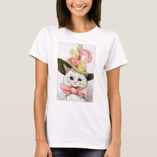 Kat Show Briefkaart Louis Wain Illustratie T-shirt