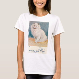  Kat Show Briefkaart Louis Wain Illustratie T-shirt