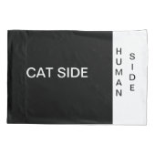 Kat side, Hoesje menselijke zijkant Kussensloop (Achterkant)