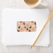 Kat silhouet etiket (Insitu)