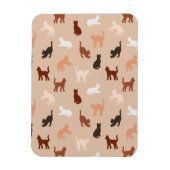 Kat silhouet magneet (Verticaal)