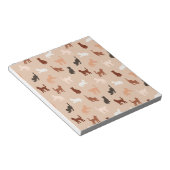 Kat silhouet notitieblok (Schuin)