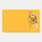 Kat silhouet post-it® notes (Voorkant)