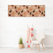 Kat silhouet spandoek (Insitu)