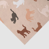 Kat silhouet tissuepapier (Detail)