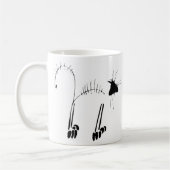 Kat Skeleton Koffiemok (Links)