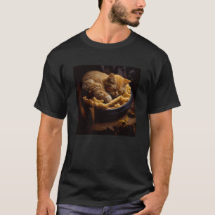 Kat slaap mac and cheese 1 t-shirt