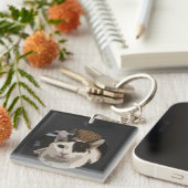 Kat Sleutelhanger (Voorkant Rechts)