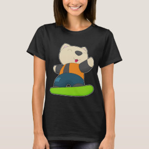 Kat Snowboard Wintersport T-shirt