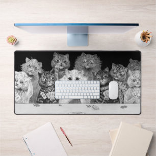 Kat-speelkaart, Louis Wain Bureaumat