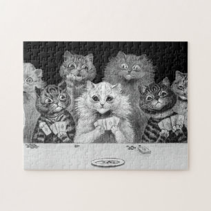 Kat-speelkaart, Louis Wain Legpuzzel