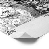 Kat-speelkaart, Louis Wain Poster (Hoek)