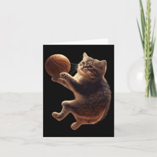 Kat spelen Bysketbyll Fun Cats Mom Meow Kat Fun Kaart