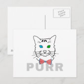 Kat Spint Briefkaart (Voorkant / Achterkant)