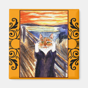 Kat spoofmagneet, Edvard Munch's Scream Magneet