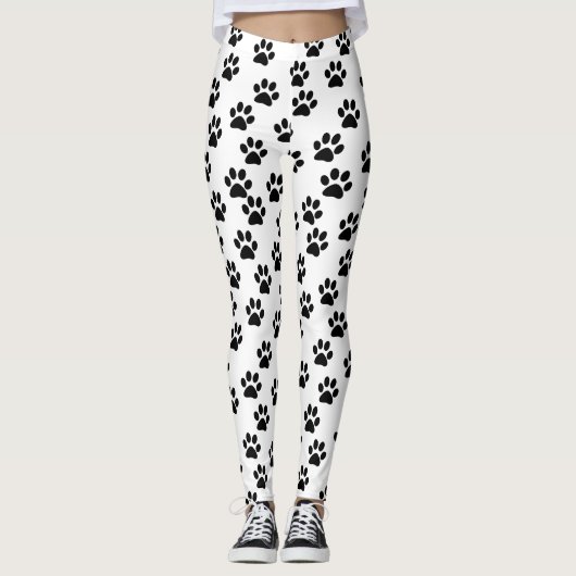 Kat spoor leggings (Voorkant)