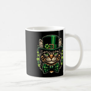 Kat St. Patrick's Day Mannen Vrouwen Kinderen Gelu Koffiemok