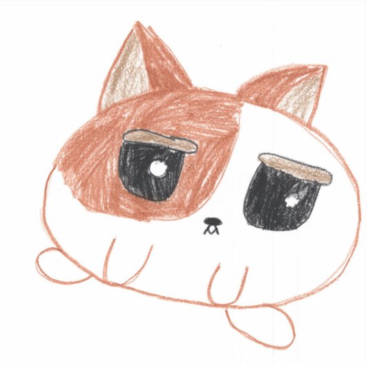 kat sticker (Voorkant)