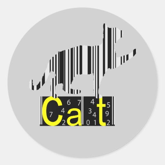 Kat - sticker (Voorkant)