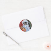 kat Sticker, Arthur Thiele Ronde Sticker (Envelop)
