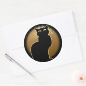Kat Stickers Fun Halloween Cat Stickers Cat Lover (Envelop)