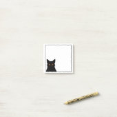 kat-sticknoot post-it® notes (Op bureau)