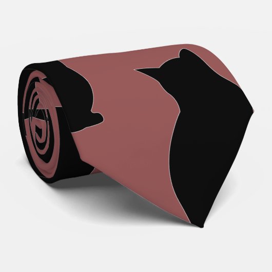 Kat Stropdas (Opgerold)