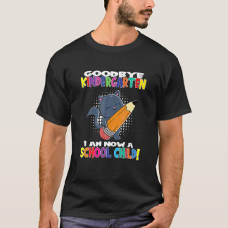 Kat Student Vaarwel Kleuterschool Ik Ben Nu Een Sc T-shirt