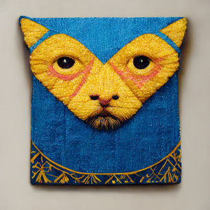 Kat surrealisme Tapestry Ukraine-design Accent Kussen