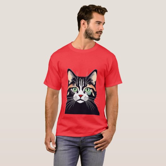 Kat T-shirt (Voorkant volledig)