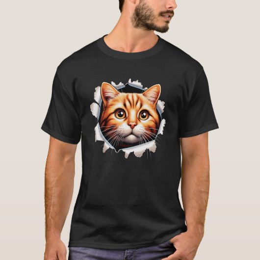 Kat t-shirt (Voorkant)