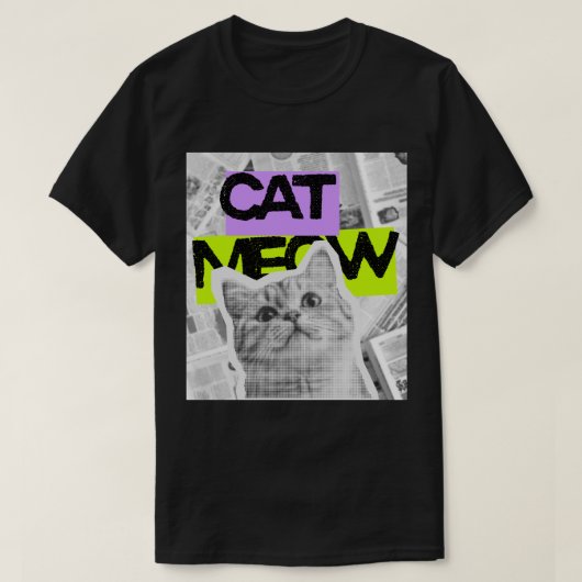 Kat T-shirt (Design voorkant)