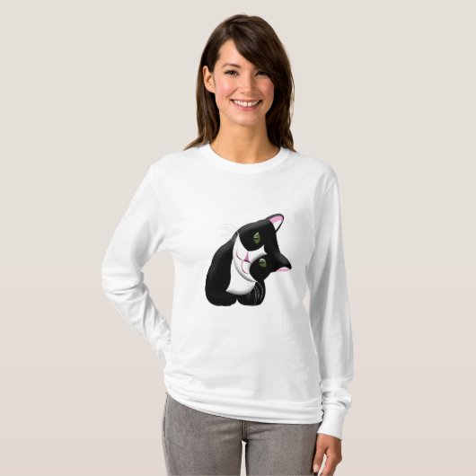Kat T-shirt (Voorkant volledig)